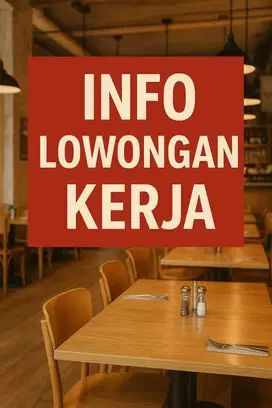 Lowongan resto management & crew