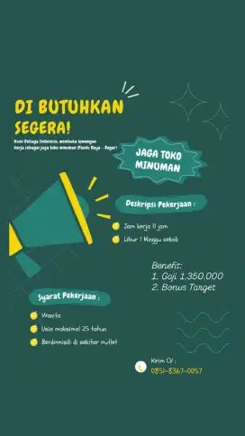 Barista Minuman Dehaga Pandu Raya