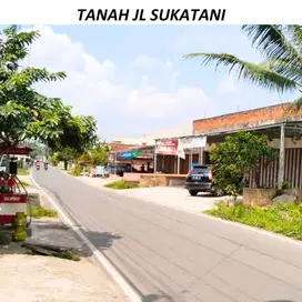 dijual tanah pinggir jalan sukatani luas 200m