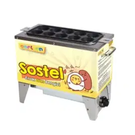 Mesin Egg Roll 10 Lubang LPG CARLTON