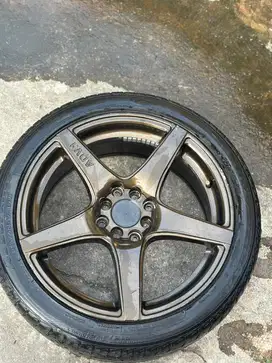 Velg racing Lubang 4 Warna Coklat