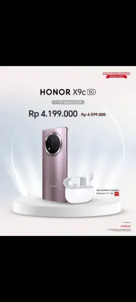 HONOR X9C 12/256GB *Cicilan mudah modal KTP*