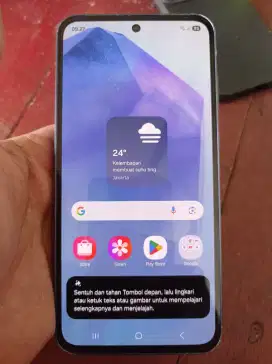 samsung A55 5G ram 12GB memori internal 256GB batangan