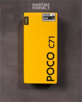 Poco C71 4/128 Garansi resmi 15 bulan. Promo Kemerdekaan