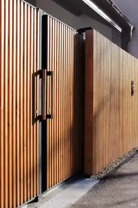 Pintu pager gerbang garasi model terbaru, WFC,