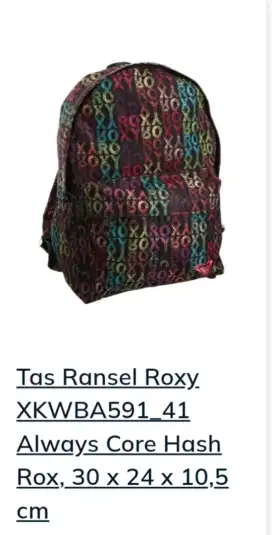 Back pack roxy retro