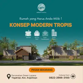Rumah Salatiga : Hunian Konsep Modern Tropis Harus Anda Miliki di Kota