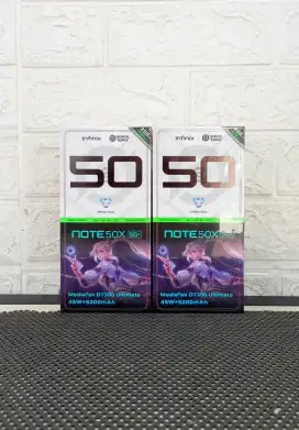 BARU..INFINIX NOTE 50X 5G RAM 8+8/256 SEGEL/GARANSI RESMI.