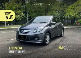 Honda Brio E Cvt 2015 KM asli, pajak panjang