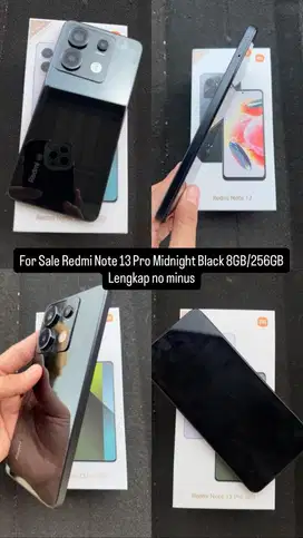 Redmi note 13 pro 5G midnight black 8GB/256GB