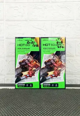 BARU.. INFINIX HOT 60i RAM 8+8/256 SEGEL/GARANSI RESMI.