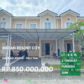 Rumah villa furnish medan resort city - merci daerah johor