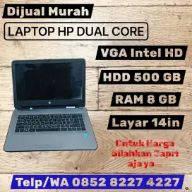 Laptop HP mulus kaya baru Murah banget