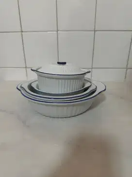 Piring/mangkok keramik set