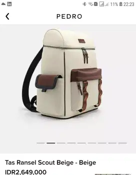 Tas Pedro Original Baru Pria/wanita