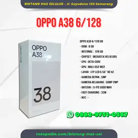 OPPO A38 6/128 GB - BARU - GARANSI RESMI OPPO