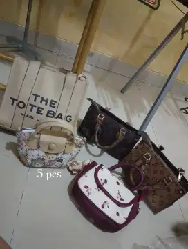 Tas wanita ready 5pcs bisa satuan / bisa shopi