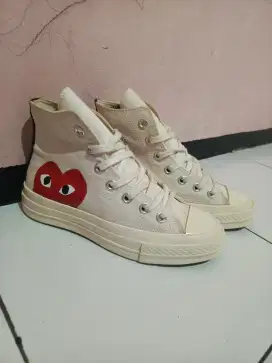 Converse X Cdg Hi White size 35 (22cm)