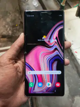 Samsung galaxy note 9 6/128 support nfc sesuai deskripsi hp Chasan