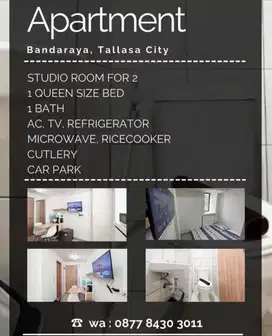 Apartemen bandaraya dekat bandara wahidin btp daya kima tallasa city