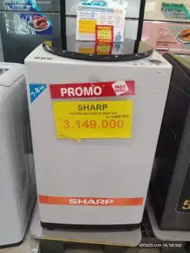 Cicilan Washing Machine Sharp syarat KTP aja