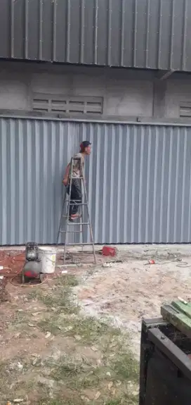 Rolling door gulung folding gate besi