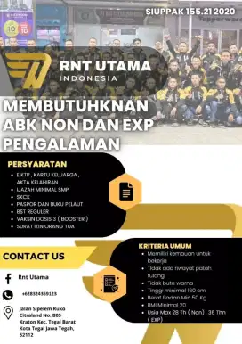 Job kapal ikan abk non