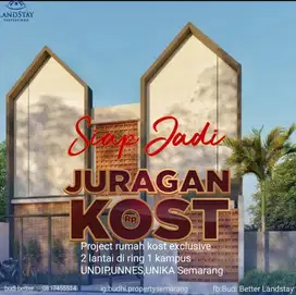 SAT SET,1 UNIT,13 KMR,SHM,KOST MODERN TERDEKAT RING 1 UNDIP SEMARANG