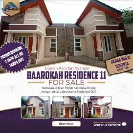 SISA 1 UNIT TERAKHIR, MODAL 2 JUTA PUNYA RUMAH DI DEPOK