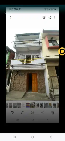 Rumah di kontrakan bulanan / Tahunan