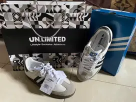 Adidas Samba OG White Original BNIB Ukuran 43 Fullset Box