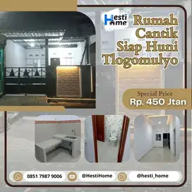 DIJUAL CEPAT! Rumah Siap Huni Tlogomulyo Free Kanopi, SHM & IMB 50/70