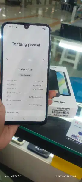 Second samsung A16 4g 8/128 masih garansi panjang