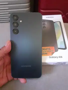Samsung A16 ram 8/128 fuilset baru 2minggu