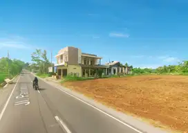 Tepi Jalan Besar Pandowoharjo Tanah 350 Juta MURAH