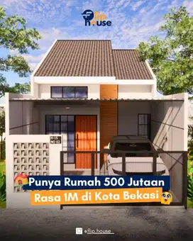 Rumah di Kota Bekasi DP 0% 2 Juta All In