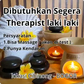 Dibutuhkan Segera Therapist