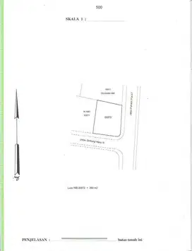 Tanah jarang ada Pondok Hijau Pondok Indah
