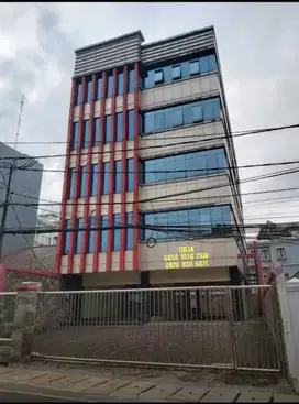 GEDUNG PERKANTORAN 4 LANTAI CIKINI MENTENG JAKARTA PUSAT
