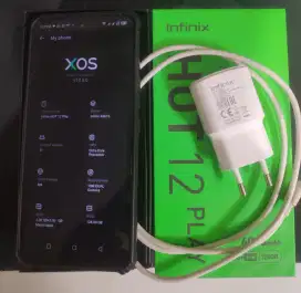 Infinix Hot 12 Play 4/128 Mulus 100% beli dari baru Ori semua