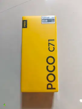 Poco c71 new/baru