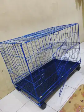 Kandang kucing/anjing ukuran jumbo 75×45×54