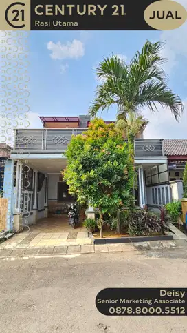 DIJUAL RUMAH SIAP HUNI DI TAMAN KENARI NUSANTARA CIBUBUR