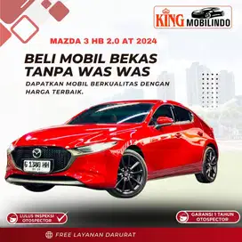 ( king mobilindo ) Mazda 3 HB Skyactive G 2024, Like New, KM 19rb