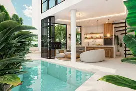 INTIMATE VILLA WITH JUNGLE AND GARDEN VIEWS IN PERERENAN