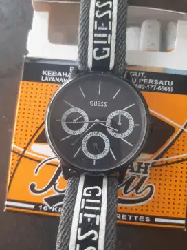 Jam tangan guess original batangan zebra colection