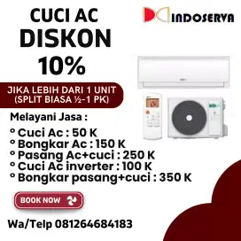 Cuci AC Medan dan sekitarnya