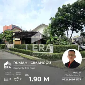 Jual Cepat Taman Cimanggu Posisi Hook Luas 240