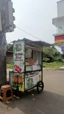 Jual cepat gerobak teh solo