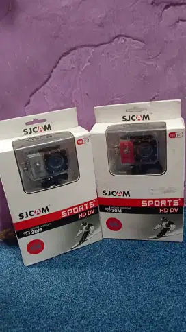 Jual borong 2 actioncam SJCAM SJ4000 fullshet bongkaran barang display